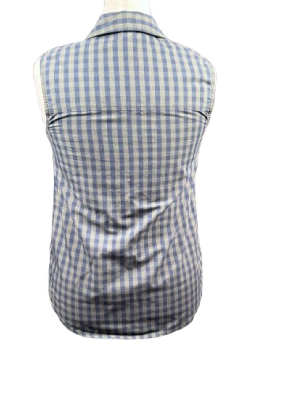 Carhartt Force Green Blue Plaid Gorpcore Granola Button Up Workwear Top (SZ M) - Picture 5 of 11